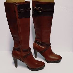 Cole Haan Leather Knee High Boots